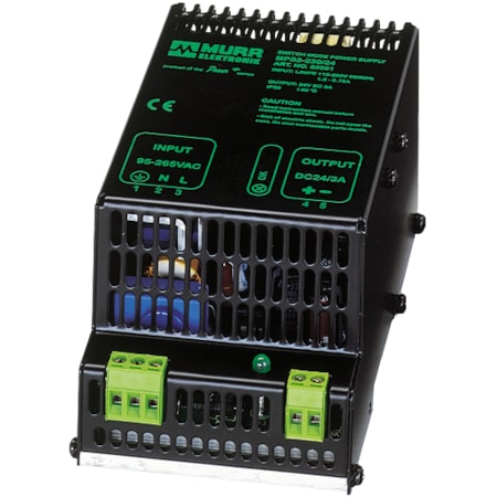 Murr Elektronik MCS POWER SUPPLY 1-PHASE, IN: 90-265VAC OUT: 20-30V/2, 5ADC 85051